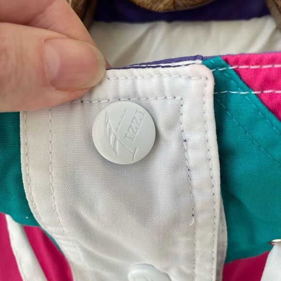 Vintage 80s 90s Innovations Izzi Lightweight Spring Parka Jacket XL - Picture 9 of 12